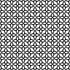 Black seamless abstract pattern. Overlay for background and backdrop. Ornamental design. PNG graphic illustration with transparent background.