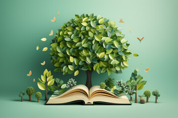 International literacy day concept,ai generated