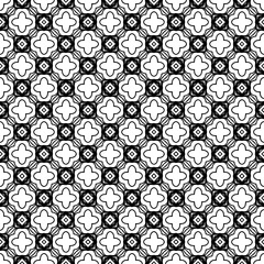 Black seamless abstract pattern. Overlay for background and backdrop. Ornamental design. PNG graphic illustration with transparent background.