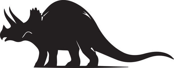 Obraz premium Dinosaur EPS, Dinosaur Silhouette, Dinosaur Vector, Dinosaur Cut File, Dinosaur Vector