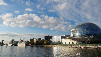 View of the open exposition of the Museum of the World Ocean in Kaliningrad  © b201735