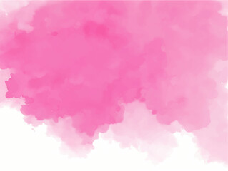 Pink watercolor abstract background. Watercolor pink background. Abstract pink texture.
