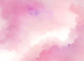Fototapeta na wymiar Pink watercolor abstract background. Watercolor pink background. Abstract pink texture. 