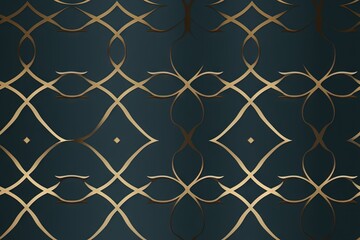 Fototapeta premium Nuances métalliques noires et dorées de luxe abstraites simplistes avec fond doré à bords dorés. IA générative, IA