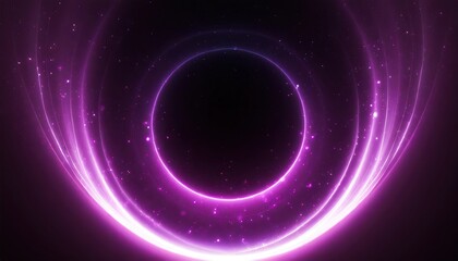 Obraz premium Neon galaxy background