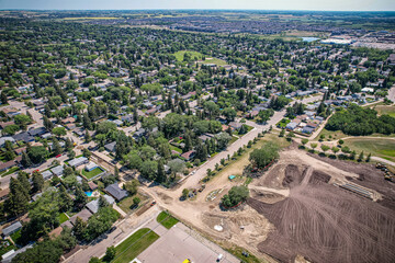 Adelaide / Churchill Aerial in Saskatoon
