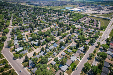 Adelaide / Churchill Aerial in Saskatoon