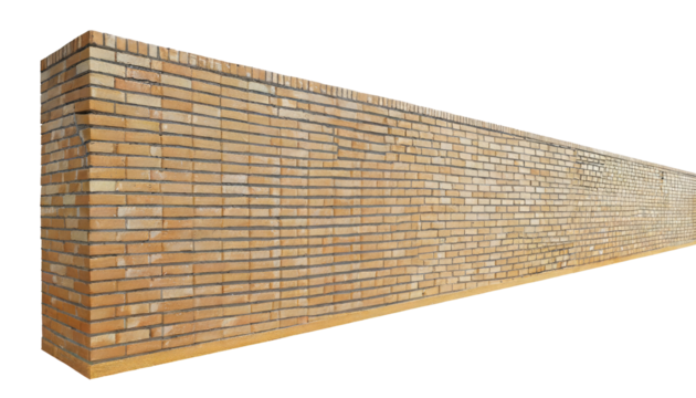 street wall background ,Industrial background, empty grunge urban street with warehouse brick wall