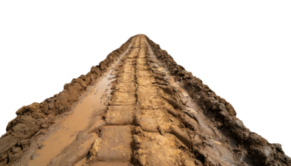 muddy way through village png