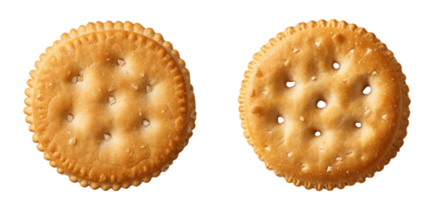 Round Salted Cracker