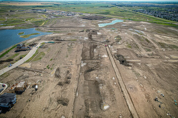 Brighton Aerial in Saskatoon, Saskatchewan, Canada