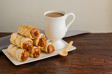 Typical Argentine food that is enjoyed at tea time.