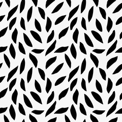 Leafs Pattern minimal ink, vector design element, digital and print designs asset