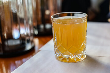 Kombucha with ginger and acerola