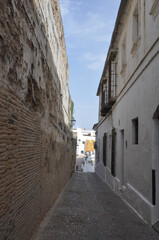 View of the city of Arcos De La Frontera