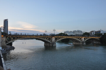 Guadalquivir river in Sevilla