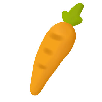 Carrot Icon Graphic Clipart Cartoon