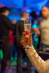 Strawberries and champagne