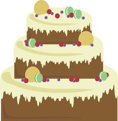 chocolate cake desing