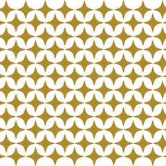 Golden geometric pattern flat simple minimal vector design element