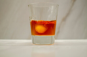 glass of  whiskey