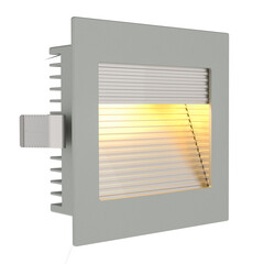 Outdoor spotlight, 3D rendering isolated on transparent background