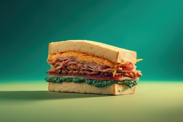 Food sandwich, concept of Fast food