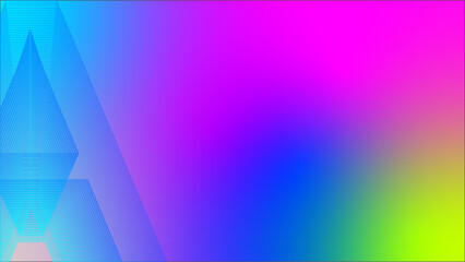 A letter line color unicorn background