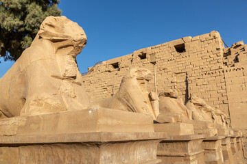 Karnak temple in Luxor, Egypt