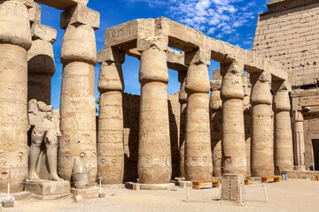 Luxor Temple in Luxor, Egypt