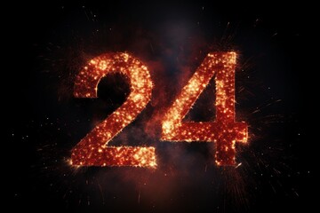 Happy 2024, Embracing a Year of Opportunities, Success, and Abundant Happiness with Vibrant Fireworks