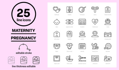 maternity icons, pregnancy icons, birth icons, birth center, mother, set of icons, birthing care, mum symbols, pregnant, parents, newborn, maternity ward, baby centre, pediatric clinic, babies health