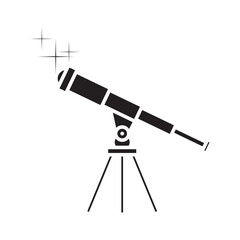 Telescope on tripod