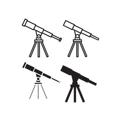 telescope and tripod