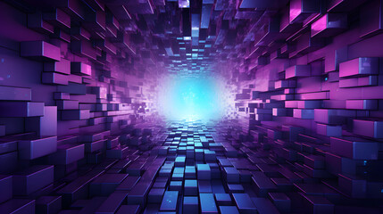 purple digital pixel texture