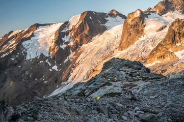 Sunrise at Bugaboo Provincial Park