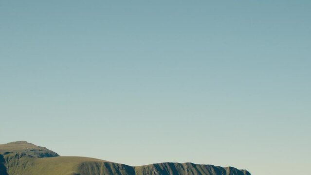 Picturesque Mountains And Fredvang Bridges