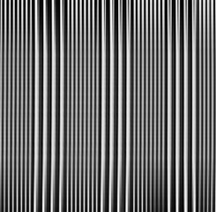 Black and white stripe abstract background. Motion effect. Grayscale fiber texture backdrop and banner. Monochrome gradient pattern and textured wallpaper.