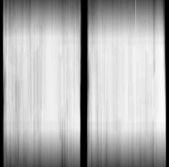 Obraz premium Black and white stripe abstract background. Motion effect. Grayscale fiber texture backdrop and banner. Monochrome gradient pattern and textured wallpaper.