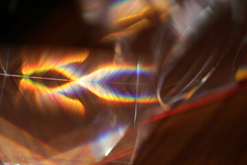 abstract symmetric prism light background