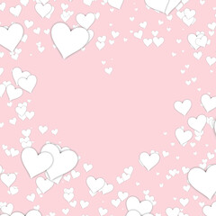 Heart pattern background