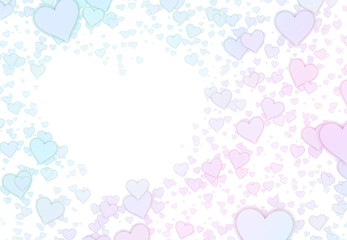 Heart pattern background