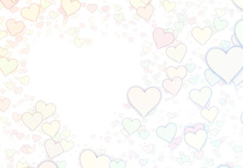 Heart pattern background