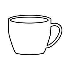 Mug Line art Illustration
