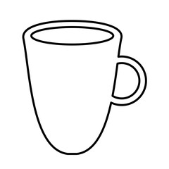 Mug Line art Illustration
