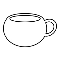 Mug Line art Illustration