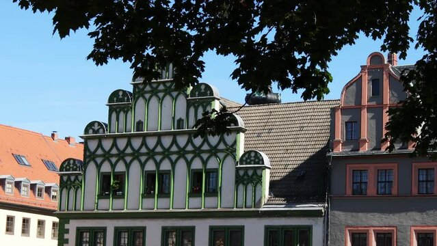 the historic german city of weimar germany video
