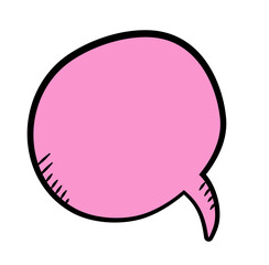 Speech Bubble Cartoon Vector 