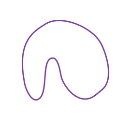 Organic Shape Lines Vector 