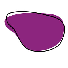 Organic Shape Blob Vector 